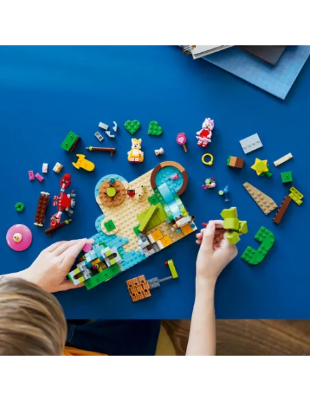 LEGO Sonic the Hedgehog 76992 L’Isola del Soccorso Animale di Amy, Giocattolo con 6 Personaggi, Regalo per Bambini dai 7 Anni