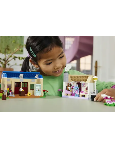 LEGO Animal Crossing 77050 Bottega di Nook e casa di Grinfia, Giochi Creativi per Bambini 7+ con Negozio e Casa Giocattolo