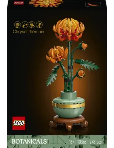 LEGO Botanicals 10368 Crisantemo, Fiore Finto da...