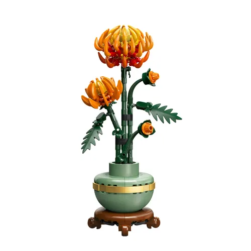 LEGO Botanicals 10368 Crisantemo, Fiore Finto...