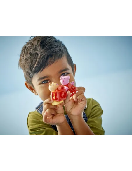 LEGO DUPLO 10433 La Casa del Compleanno di Peppa Pig, Giochi Creativi per Bambini 2+ Anni con 3 Personaggi, Playset Educativo