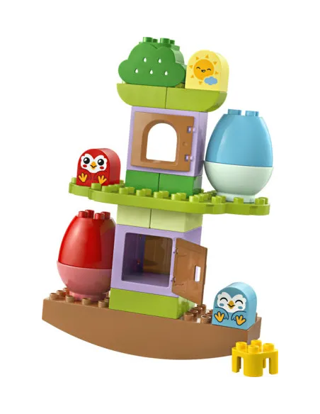 LEGO DUPLO 10440 L’Albero dell’Equilibrio, Casa Giocattolo con Elementi Impilabili, Giochi Didattici per Bambini da 18 Mesi