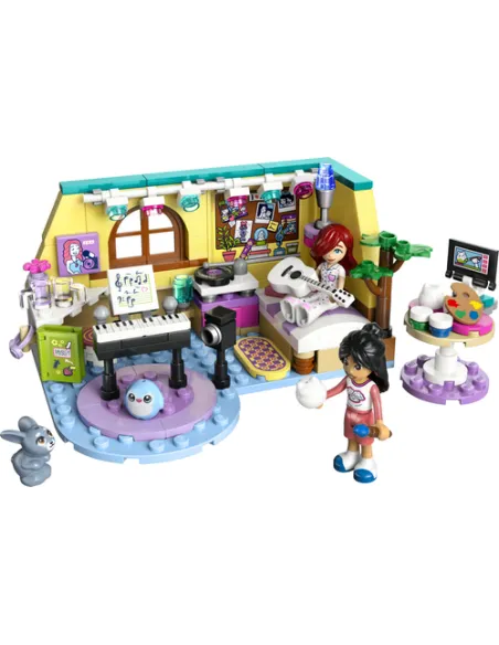 LEGO Friends 42647 La Cameretta di Paisley, Giochi Educativi per le Abilità Sociali per Bambine 6+ Fan dell'Arte e Mestieri