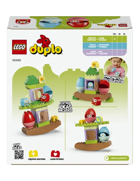 LEGO DUPLO 10440 L’Albero dell’Equilibrio, Casa Giocattolo con Elementi Impilabili, Giochi Didattici per Bambini da 18 Mesi