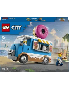 LEGO City 60452 Furgone delle Ciambelle Giocattolo con 2...