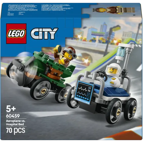 LEGO City 60459 Pack Veicoli da Corsa: Aereo...
