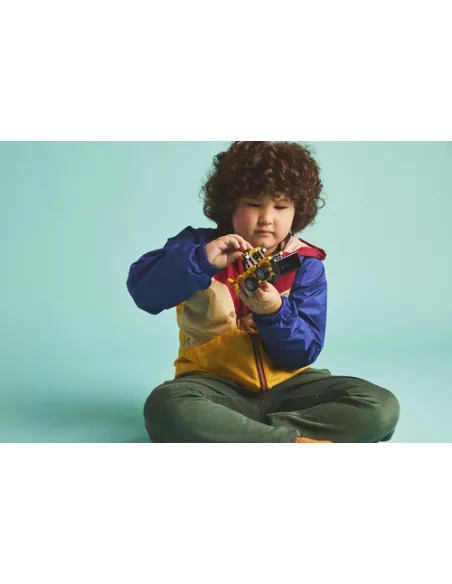 LEGO Technic Scavatrice a Cucchiaia Rovescia, Giochi per Bambini 7+, Veicolo con Escavatore Posteriore, Pala e Stabilizzatori