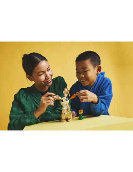 LEGO Creator 3 in 1 31162 Adorabile Coniglio Giocattolo, Si Trasforma in Lama o in Foca, Regalo per Bambini e Bambine 8+ Anni