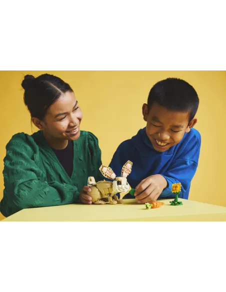 LEGO Creator 3 in 1 31162 Adorabile Coniglio Giocattolo, Si Trasforma in Lama o in Foca, Regalo per Bambini e Bambine 8+ Anni