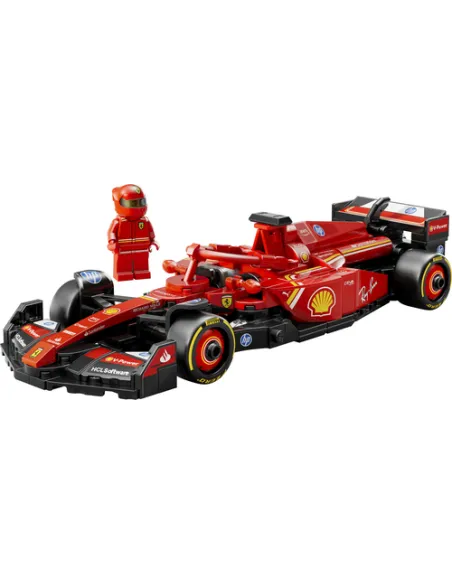 LEGO Speed Champions 77242 Auto da Corsa Ferrari F1 SF-24 Giocattolo da Collezione con Minifigure Formula 1 per Bambini 10+
