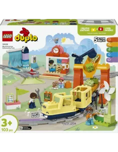 LEGO DUPLO 10428 Grande Treno Comunitario Interattivo,...