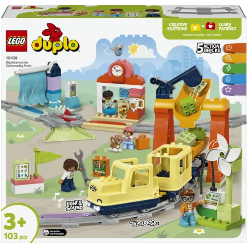 LEGO DUPLO 10428 Grande Treno Comunitario...