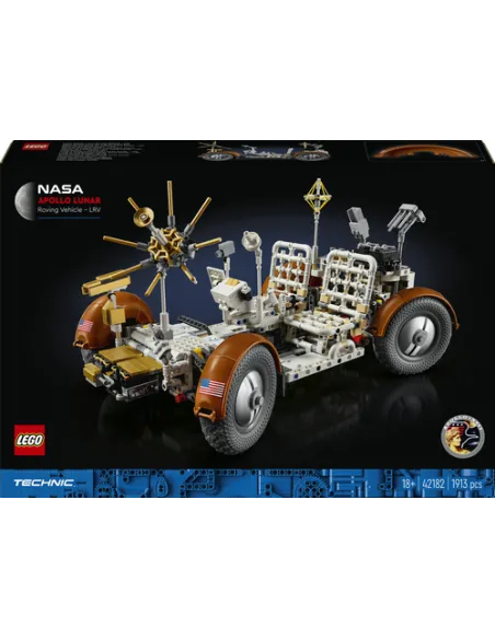 LEGO Technic 42182 Rover Lunare NASA Apollo - LRV, Modellino da Collezione per Adulti, Idea Regalo Lui, Lei, Marito e Moglie