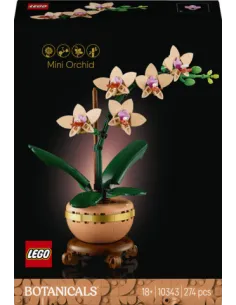 LEGO Botanicals 10343 Mini-Orchidea, Fiori Finti da...