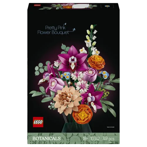 LEGO Botanicals Bouquet di fiori rosa