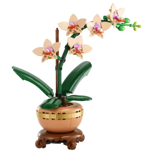 LEGO Botanicals 10343 Mini-Orchidea, Fiori...