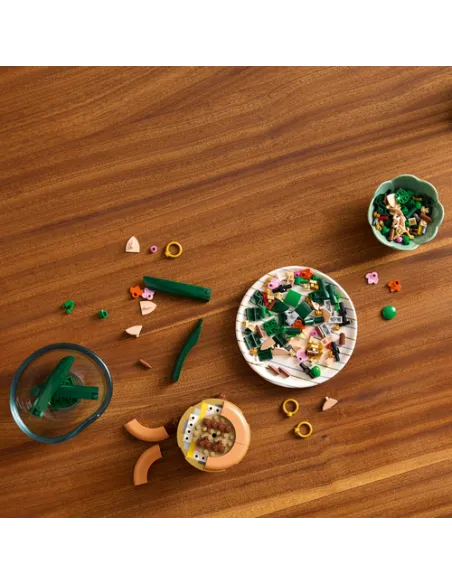 LEGO Botanicals 10343 Mini-Orchidea, Fiori Finti da Costruire, Botanical Collection per Adulti, Idea Regalo per Donna o Uomo