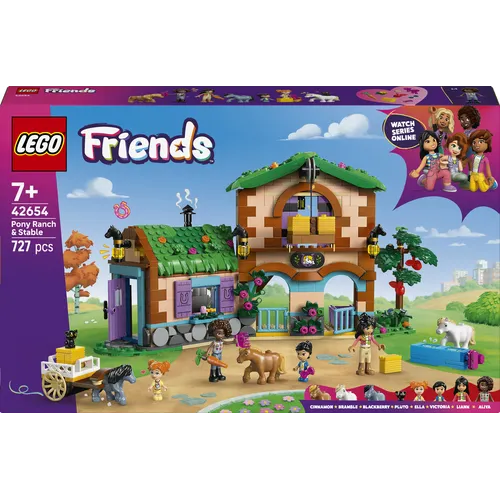 LEGO Friends 42654 Ranch e Scuderia dei Pony...