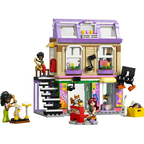 LEGO Friends Negozio di musica e appartamento