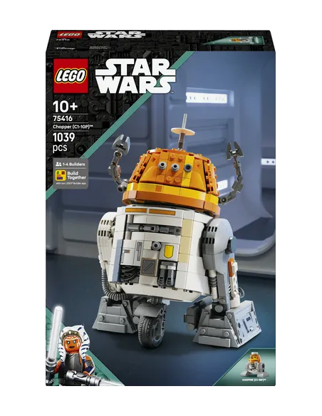 LEGO Star Wars 75416 Droide Astromeccanico Chopper (C1-10P), Robot Giocattolo da Costruire, Regalo Bambini 10+ Fan di Ahsoka