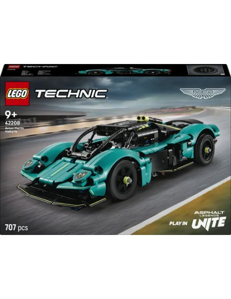 LEGO Technic 42208 Aston Martin Valkyrie, Macchina Giocattolo da Costruire con Motore V12 e Porte Apribili, Regalo Bambine 9+