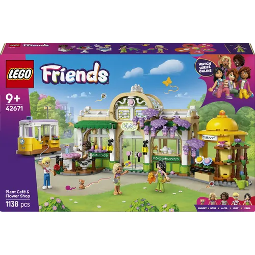 LEGO Friends Caffè delle piante e Negozio di fiori
