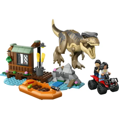LEGO Jurassic World Fuga sul fiume dal T. rex