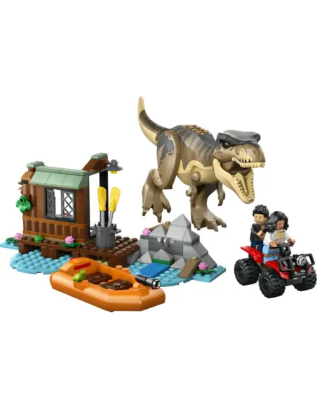 LEGO Jurassic World Fuga sul fiume dal T. rex