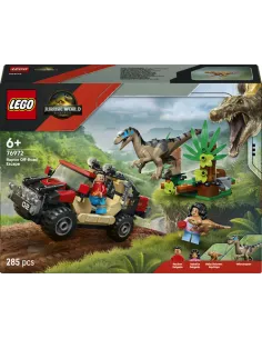 LEGO Jurassic World 76972 Fuga dal Raptor sul...
