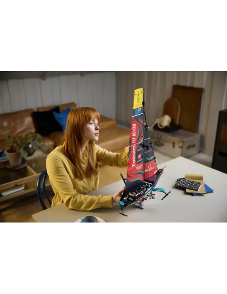 LEGO Technic 42174 Emirates Team New Zealand AC75, Modellino di Barca a Vela da Costruire per Adulti, Regalo per Uomo o Donna