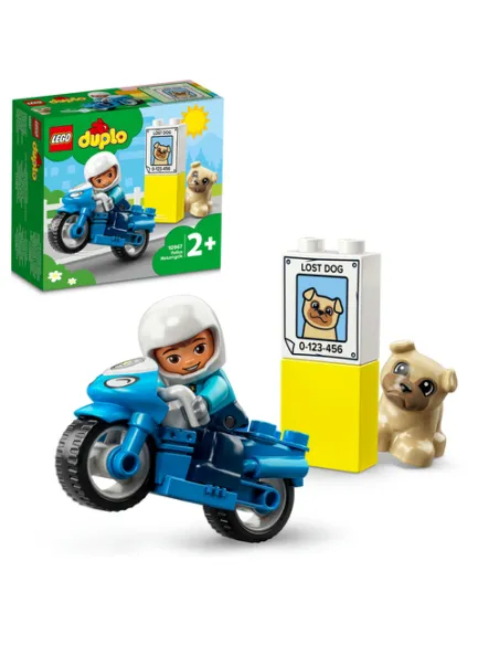 LEGO DUPLO Motocicletta della polizia