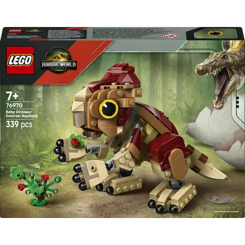 LEGO Jurassic World Dinosauro cucciolo Dolores:...