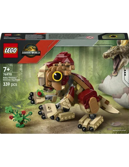 LEGO Jurassic World Dinosauro cucciolo Dolores: Aquilops