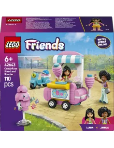 LEGO Friends 42643 Bancarella di Zucchero Filato e...