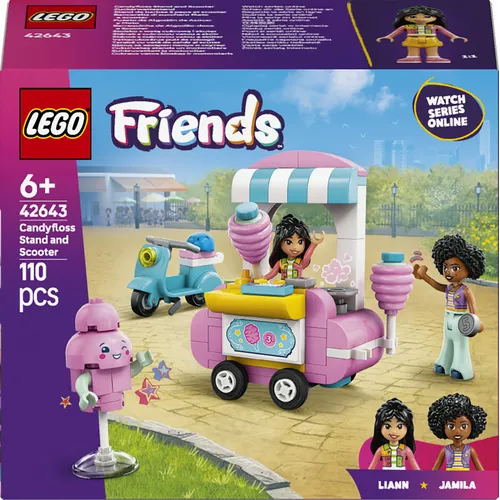 LEGO Friends Bancarella di zucchero filato e...