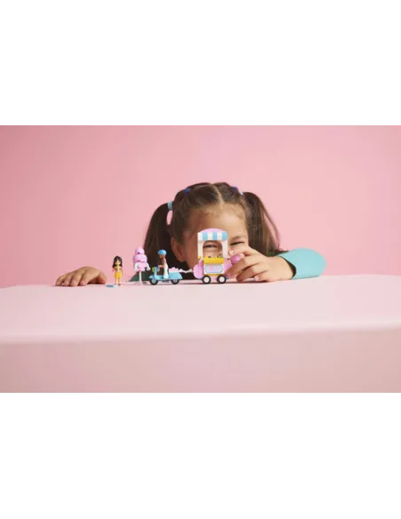 LEGO Friends Bancarella di zucchero filato e scooter