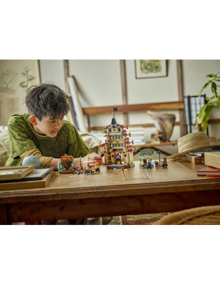 LEGO ONE PIECE 75638 Battaglia ad Arlong Park, Giocattolo con 5 Minifigure e una Pagoda che Crolla - Regalo per Bambini 9+