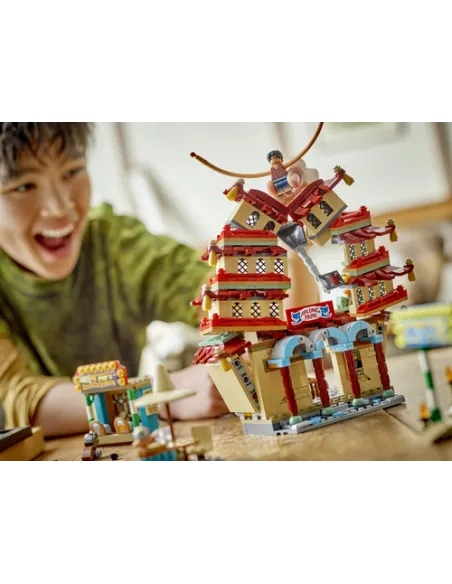 LEGO ONE PIECE 75638 Battaglia ad Arlong Park, Giocattolo con 5 Minifigure e una Pagoda che Crolla - Regalo per Bambini 9+