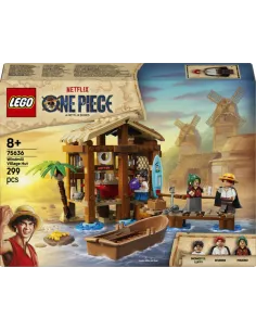 LEGO ONE PIECE 75636 La Capanna del Villaggio Foosha con...