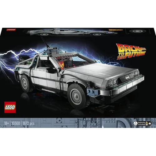 LEGO ICONS Macchina del tempo Ritorno al futuro