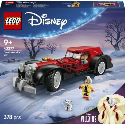 LEGO Disney Auto di Crudelia De Mon