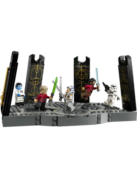 LEGO Star Wars 75385 Duello su Peridea di Ahsoka Tano, Giocattolo con 5 Minifigure e Accessori, Gioco Creativo per Bambini 8+