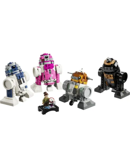 LEGO Star Wars 75392 Gioco Creativo - Costruisci un Droide, Set per Costruire 4 Droidi, Giochi per Bambini 9+ con Minifigure