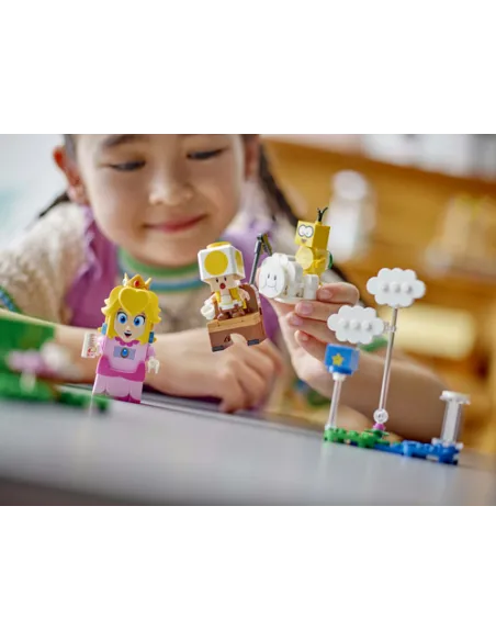 LEGO Super Mario 71441 Avventure di Peach Interattiva, Giocattolo con Personaggi e Principessa Nintendo per Bambini 6+