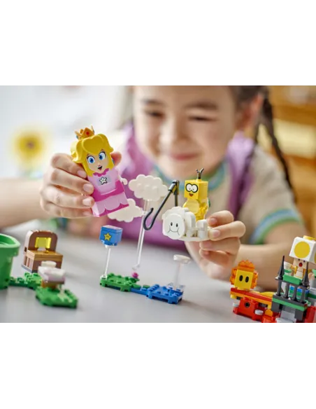 LEGO Super Mario 71441 Avventure di Peach Interattiva, Giocattolo con Personaggi e Principessa Nintendo per Bambini 6+