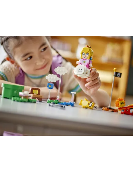 LEGO Super Mario 71441 Avventure di Peach Interattiva, Giocattolo con Personaggi e Principessa Nintendo per Bambini 6+