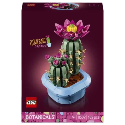 LEGO Botanicals 11509 Cactus in Fiore, Pianta...