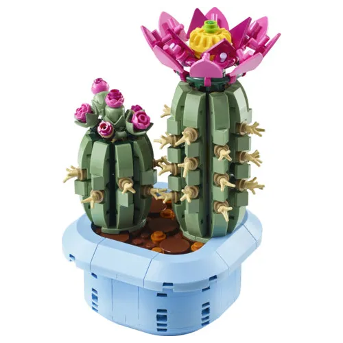 LEGO Botanicals 11509 Cactus in Fiore, Pianta...