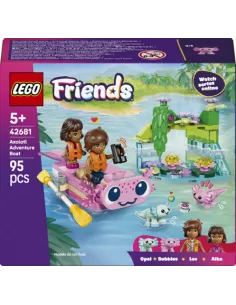 LEGO Friends 42681 Barca d’Avventura Axolotl Giocattolo...