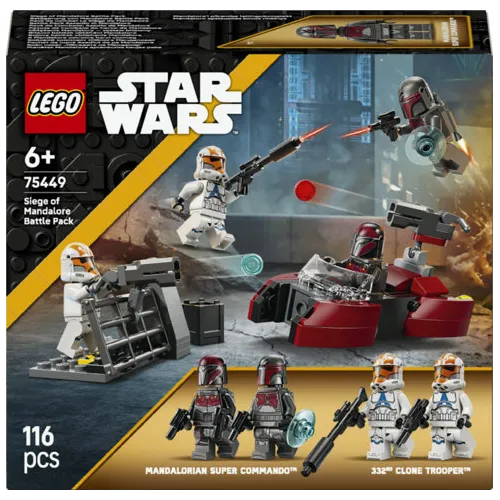 LEGO Star Wars 75449 Battle Pack Assedio di...